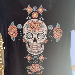 Occasion Candy Skull T-shirt 💀 🌹